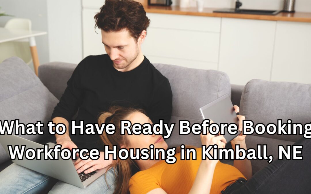 Workforce housing units for crews planning a project stay in Kimball Nebraska